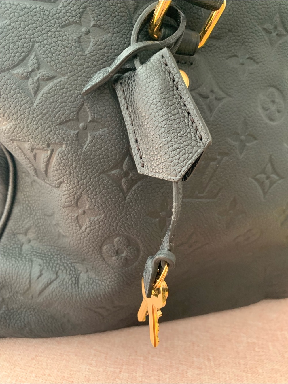 Louis Vuitton Black Monogram Speedy Empreinte- Never worn - Picture 5 of 8